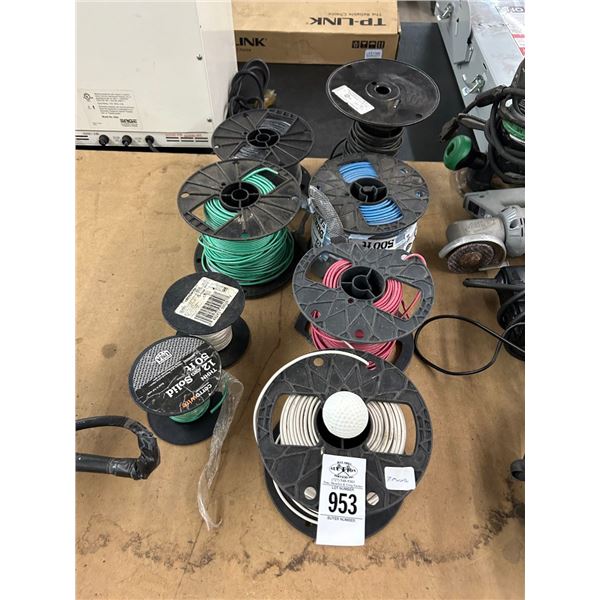 Asst. Wire Spools - 8