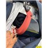 Image 3 : Tool Bags w/Tire Chucks, Safety Helmet, Jumper Cables, Vest, Duffle