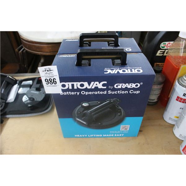 Auto Vac, Battery Operated Suction Cups - Pair