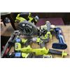 Image 2 : Ryobi Cordless Tool Set, Electric Planer, Asst. Drill Indexes, Bits