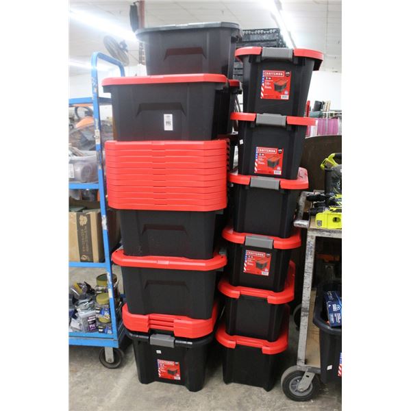 15-Craftsman Lidded Totes - 15 X $
