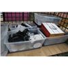 Image 3 : Asst. Bins 7 w/Batteries, Hose, Trailer Lights, Supplies