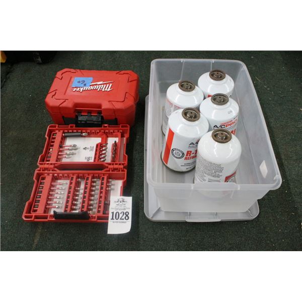 Milwaukee Hole Saws, Bit Kit, Sub Zero 134 Stop Leak
