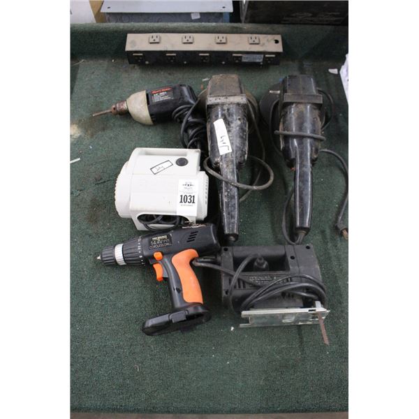 Electric Buffers, Drills, Jigsaw, Nebulizer