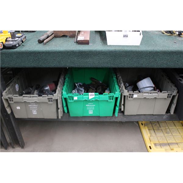 Totes 3 w/Air Tools, Hand Tools