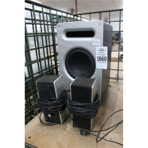 Surround Speakers w/Sub Woofer