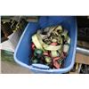 Image 2 : Tie Down Straps, Wheel Chucks, Jumper Cables, Hitch Ball, Supplies