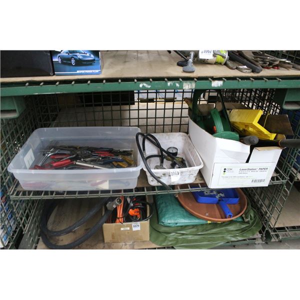 Asst. Hand Tools, Loppers, Spreader, Jack