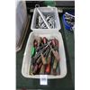 Image 1 : Bins 2 w/Screwdrivers, Combo Wrenches