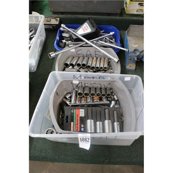 Asst. Sockets, Drivers, Star Wrench