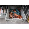 Image 4 : Totes 2 w/Ext. Cords, Drop Lights, Hand Tools, Supplies