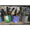 Image 2 : Buckets 6 w/Asst. Hand Tools