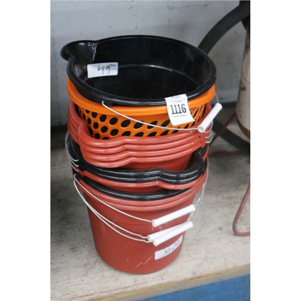 Asst. Plastic Buckets