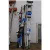 Image 1 : Crutches, Canes, Walking Sticks, Guitar Stand, US Flag