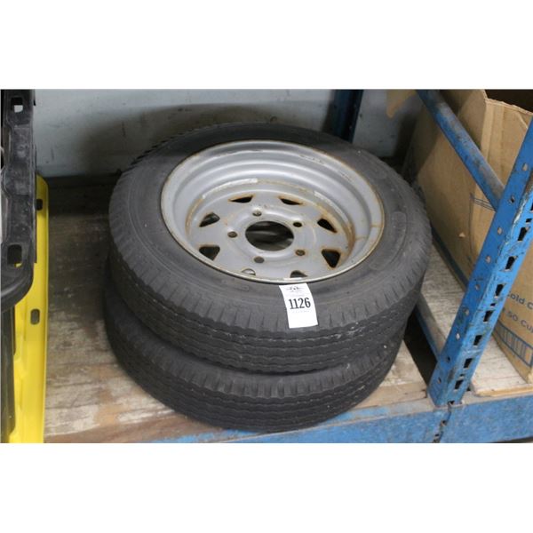 Trailer Tires/Wheel 5 Lug