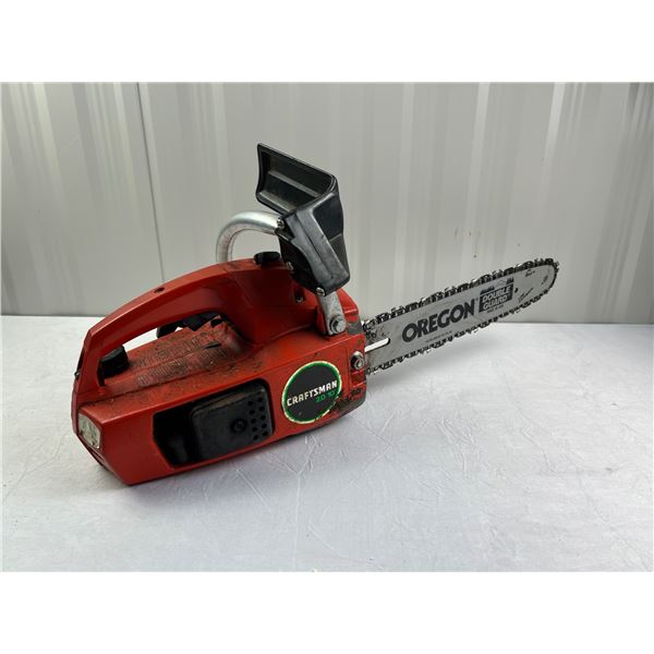 Craftsman 2.0/10" Chainsaw and 2 Axes