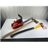 Image 2 : Craftsman 2.0/10" Chainsaw and 2 Axes