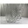Image 2 : Crystal Decanter and Glasses