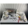 Image 1 : 4 Canister Set with Knives, Grill Racks