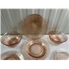 Image 2 : Vintage Pink Glass Dishes
