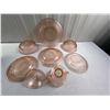 Image 5 : Vintage Pink Glass Dishes