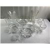 Image 1 : Decorative Clear Glass Vases and Bowls