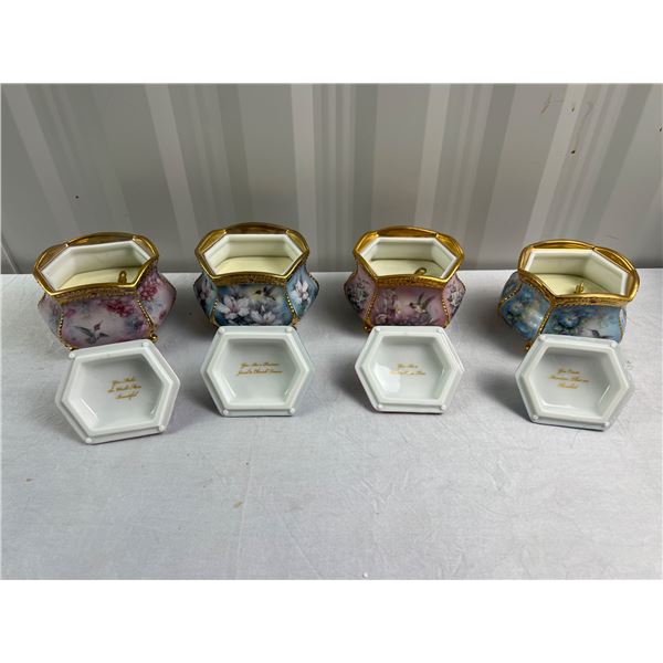 Lena Liu's Precious Jewels Porcelian Music Box Collection