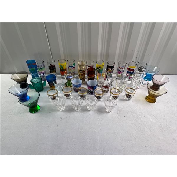 Variety of Shot Glasses