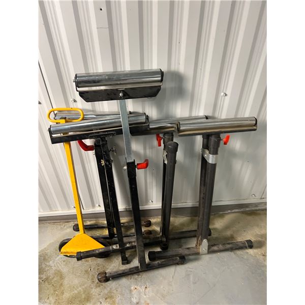 Adjustable Roller Stands