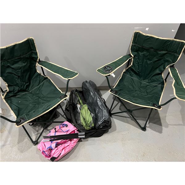 Camping Chairs & Tents