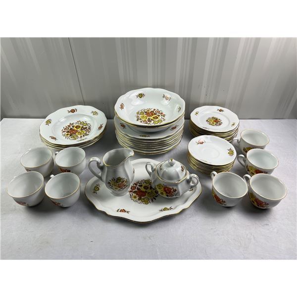 Bohemia Orion China Set from Czechoslovakia