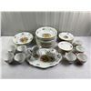 Image 1 : Bohemia Orion China Set from Czechoslovakia