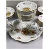 Image 4 : Bohemia Orion China Set from Czechoslovakia