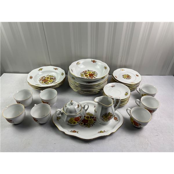 Bohemia Orion China Set from Czechoslovakia