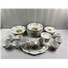 Image 1 : Bohemia Orion China Set from Czechoslovakia