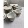 Image 5 : Bohemia Orion China Set from Czechoslovakia