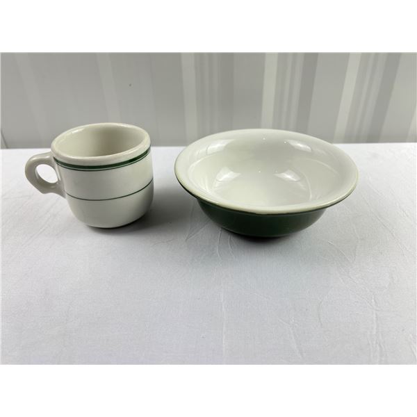 Medalta Pottery Mug & Bowl