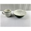 Image 1 : Medalta Pottery Mug & Bowl