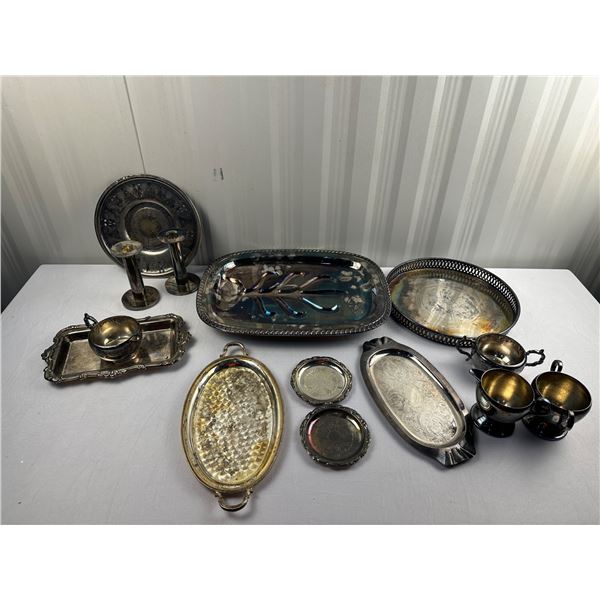 Silver plated and Viking plated lot