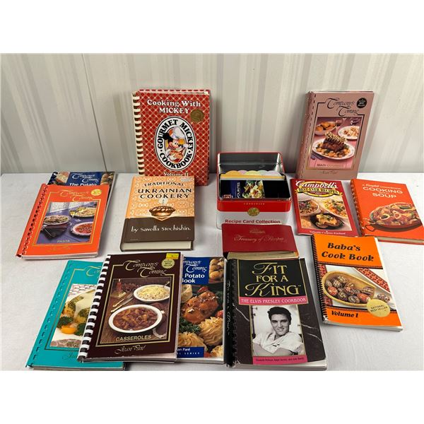 Cookbooks and Recipe Cards