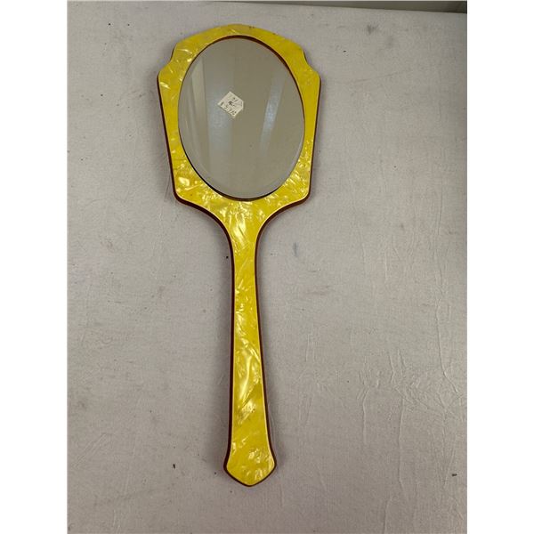 Vintage handheld mirror