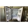 Image 2 : SAMSUNG 32" WIDE STAINLESS STEEL FRENCH DOOR FRIDGE WITH BOTTOM FREEZER DRAWER
