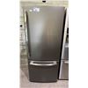 Image 1 : PROFILE 30" WIDE STAINLESS STEEL SWING DOOR FRIDGE WITH BOTTOM FREEZER DRAWER