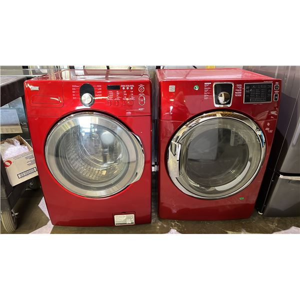 KENMORE ELITE HE FRONT LOAD WASHER & DRYER SET