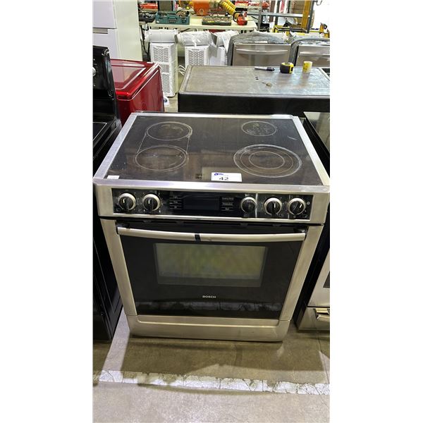 BOSCH 4-BURNER FLAT TOP RANGE WITH CONVECTION OVEN