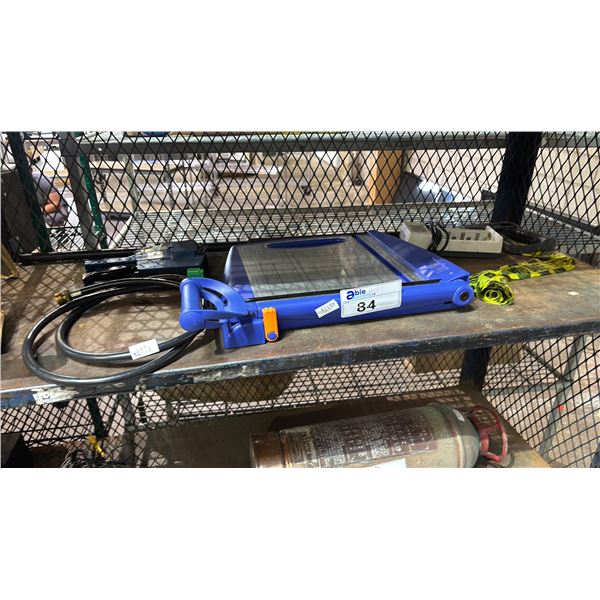 BOSSMAN BATTERY CHARGER, PRESSURE WASHER GUN, FISKARS PAPER CUTTER, TAGGING GUN & MORE