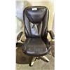 Image 1 : SERTA LEATHER OFFICE CHAIR *NEEDS CLEANING*