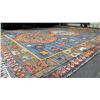 Image 2 : APPROX. 9' X 6' WOOL AREA CARPET