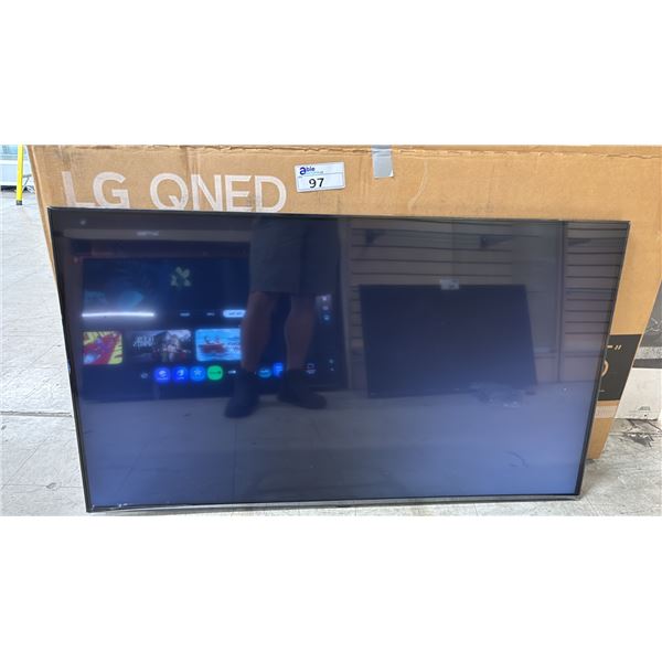 LG 55" QNED80 4K SMART TV WITH REMOTE, STAND & BOX