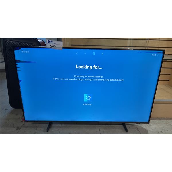 SAMSUNG 43" CRYSTAL UHD U8000F 4K SMART TV *SCREEN ISSUES*